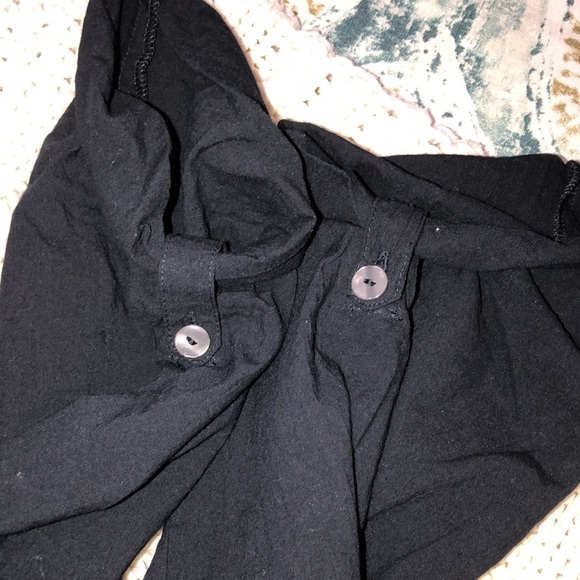 Tommy Bahama black crinkle shirt dress size small new with tags - Picture 4 of 9